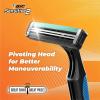 imageBIC Sensitive 2 Disposable Razors for Men With 2 Blades for Sensitive Skin 18 Count Value Pack of Shaving RazorsBlue