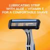 imageBIC Sensitive 3 Disposable Razors for Men With 3 Blades for Sensitive Skin 12 Count Value Pack of Shaving Razors