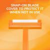 imageBIC Sensitive Disposable Razors for Men LongLasting 1 Blade Razors for Sensitive Skin 52 Count Shaving Razors52 Count Pack of 1