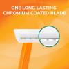 imageBIC Sensitive Disposable Razors for Men LongLasting 1 Blade Razors for Sensitive Skin 52 Count Shaving Razors52 Count Pack of 1