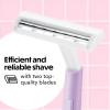 imageBIC Silky Touch Womens Disposable 2 Blade Razors Pretty Pastel Colors with Slim Heads 40Pack10 Count Pack of 4