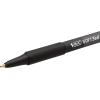 imageBIC Soft Feel Black Retractable Ballpoint Pens Medium Point 10mm 12Count Pack Black Pens With SoftTouch Comfort Grip