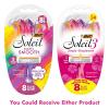 imageBIC Soleil 3 Simply Womens Disposable with 3 Blade Razors Comfortable Handle and Moisture Strip 8Pack8 Count Pack of 1