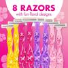 imageBIC Soleil 3 Simply Womens Disposable with 3 Blade Razors Comfortable Handle and Moisture Strip 8Pack8 Count Pack of 1