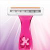 imageBIC Soleil 3 Simply Womens Disposable with 3 Blade Razors Comfortable Handle and Moisture Strip 8Pack8 Count Pack of 2