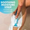 imageBIC Soleil Comfort 4Blade Disposable Razors for Women Sensitive Skin Razor for a Smooth and Close Shave 3 Piece Razor Set1 Count Pack of 7