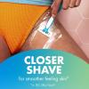 imageBIC Soleil Comfort Womens Disposable with 4 Blade Razors Flexible Blades for a Close Shave Pretty Blue Handles 10PackBlue
