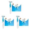 imageBIC Soleil Comfort Womens Disposable with 4 Blade Razors Flexible Blades for a Close Shave Pretty Blue Handles 10PackBlue