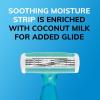 imageBIC Soleil Comfort Womens Disposable with 4 Blade Razors Flexible Blades for a Close Shave Pretty Blue Handles 10PackBlue