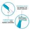 imageBIC Soleil Comfort Womens Disposable with 4 Blade Razors Flexible Blades for a Close Shave Pretty Blue Handles 10PackBlue