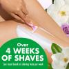 imageBIC Soleil Escape Womens Disposable Razors 3 Blades for a Comfortable Shave Pack of Rose and Magnolia Scented Handle Shaving Razors for Women 3 Count1 Count Pack of 8