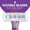 imageBIC Soleil Escape Womens Disposable with 4 Blade Razors Lavender ampamp Eucalyptus Scented Handles and Moisture Strip 12Pack6 Count Pack of 2