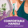 imageBIC Soleil Escape Womens Disposable with 4 Blade Razors Lavender ampamp Eucalyptus Scented Handles and Moisture Strip 12Pack6 Count Pack of 2
