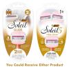 imageBIC Soleil Glide Disposable Razors for Women 5 Blades With Shea Butter Moisture Bars For a Smooth Glide 2 Piece Razor Set2 Count Pack of 2