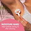 imageBIC Soleil Glide Disposable Razors for Women 5 Blades With Shea Butter Moisture Bars For a Smooth Glide 2 Piece Razor Set2 Count Pack of 2