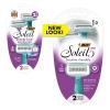 imageBIC Soleil Sensitive Advanced Womens Disposable Razors With 360 Degree Moisture Strips For Enhanced Glide Shaving Razors With 5 Blades 2 Count