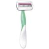 imageBIC Soleil Sensitive Womens Disposable 3 Blade Razors Comfort Shield and Aloe Vera Strip 10PackPurple