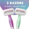 imageBIC Soleil Sensitive Womens Disposable Razors 3 Blades With Moisture Strip For a Silky Smooth Shave 3 Piece Razor Set