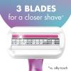 imageBIC Soleil Sensitive Womens Disposable Razors 3 Blades With Moisture Strip For a Silky Smooth Shave 3 Piece Razor Set