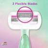 imageBIC Soleil Sensitive Womens Disposable Razors 3 Blades With Moisture Strip For a Silky Smooth Shave 6 Piece Razor Set