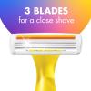 imageBIC Soleil Smooth Colors Womens Disposable 3 Blade Razors Vibrant Handles and Moisture Strip 8Pack