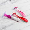 imageBIC Soleil Smooth Colors Womens Disposable Razors With Aloe Vera and Vitamin E Lubricating Strip for Enhanced Glide With 3 Blades 10 Count