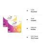 imageBIC Soleil Smooth Colors Womens Disposable Razors With Aloe Vera and Vitamin E Lubricating Strip for Enhanced Glide With 3 Blades 20 Count10 Count Pack of 2