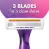 imageBIC Soleil Smooth Scented Womens Disposable Razor 3 Blades Moisture Strip For a Silky Shave 4 Piece Razor Set10 Count Pack of 1