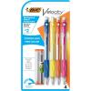 imageBIC Velocity Mechanical Pencils With Colorful Barrel Medium Point 07mm 12Count Pack Mechanical Pencils With ErasersMedium Point 07mm