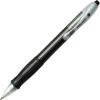 imageBIC Velocity Retractable Ballpoint Pens Medium Point 10 mm Blue Ink Pens 12Count Pack With Comfortable GripBlack