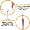imageBIC Velocity Strong Lead Mechanical Pencils With Colorful Barrel Thick Point 09mm 12Count Pack Mechanical Pencils With ErasersColorful