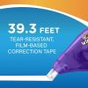 imageBIC WiteOut Brand EZ Correct Correction Tape 393 Feet 2Count Pack of white Correction Tape Fast Clean and Easy to Use TearResistant Tape Office or School Supplies