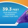 imageBIC WiteOut Brand EZ Correct Correction Tape White Fast Clean ampamp Easy To Use TearResistant Tape 6Count