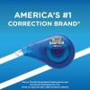 imageBIC WiteOut Brand EZ Correct Correction Tape White Fast Clean ampamp Easy To Use TearResistant Tape 6Count