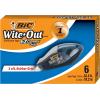 imageBIC WiteOut Brand EZ Correct Grip Correction Tape White 6Count