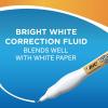 imageBIC WiteOut Brand Shake n Squeeze Correction Pen 8 ML Correction Fluid 4Count Pack of white Correction Pens Fast Clean and Easy to Use Pen Office or School SuppliesCorrection Pen