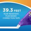 imageBIC WiteOut EZ Correct TearResistant Correction Tape with 393 ft of Tape 10Count Pack in White18 Count Pack of 1