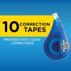 imageBIC WiteOut EZ Correct TearResistant Correction Tape with 393 ft of Tape 10Count Pack in White90 CountPack of 9