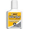 imageBIC WiteOut Quick Dry Correction Fluid 20 mL White Goes On Easy With A Reduced Dry Time 3Count Pack