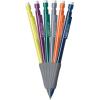 imageBIC Xtra Comfort Mechanical Pencils with Erasers Fine Point 05mm 6Count Pack Mechanical Drafting Pencil Set