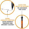 imageBIC Xtra Smooth Mechanical Pencil with 07 mm Medium Point Refillable and Retractable 40Count PackOriginal Edition