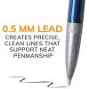imageBIC XtraPrecision Mechanical Pencil Metallic Barrel Fine Point 05mm 24Count Doesnt Smudge and Erases CleanlyFine Point
