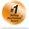 imageBIC XtraPrecision Mechanical Pencil Metallic Barrel Fine Point 05mm 24Count Doesnt Smudge and Erases CleanlyFine Point