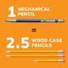imageBIC XtraPrecision Mechanical Pencil Metallic Barrel Fine Point 05mm 24Count Doesnt Smudge and Erases CleanlyFine Point