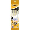 imageBic Cristal Original Ball Pens Medium Point 10 mm  Black Box of 150 Amazon ExclusiveBlack