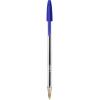 imageBic Cristal Original Ball Pens Medium Point 10 mm  Black Box of 150 Amazon ExclusiveBlue
