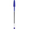 imageBic Cristal Original Ball Pens Medium Point 10 mm  Black Box of 150 Amazon ExclusiveBlue