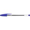 imageBic Cristal Original Ball Pens Medium Point 10 mm  Black Box of 150 Amazon ExclusiveBlue
