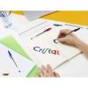 imageBic Cristal Original Ball Pens Medium Point 10 mm  Black Box of 150 Amazon ExclusiveGreen