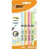 imageBic Highlighter Collection Box Assorted Intense and Pastel Colours in Convenient Metal Gift Box Pack of 15Assorted Pastel